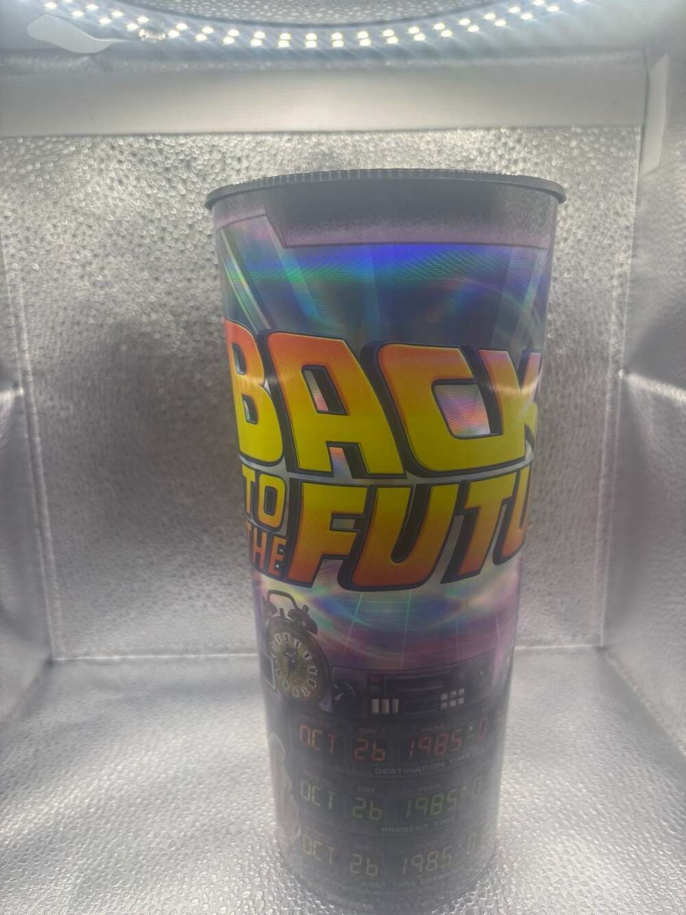 Back to the Future Movie Theater Collectible 44oz Plastic Cup Universal